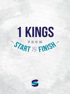 cover image of 1 Kings from Start2Finish